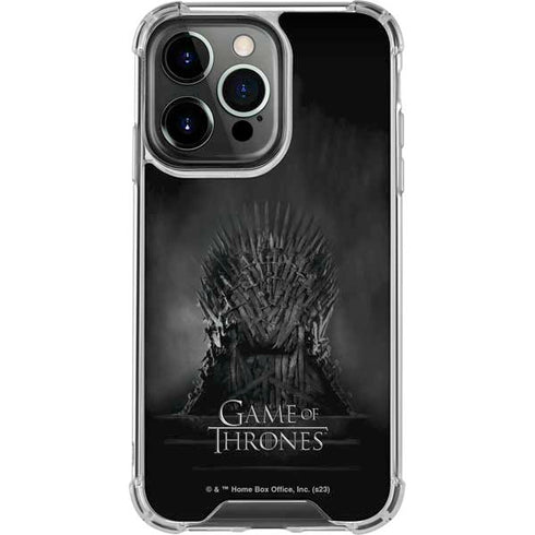Game of Thrones: The Iron Throne iPhone 14 Pro Clear Case
